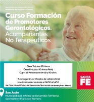 CURSO FORMACION DE PROMOTORES GERONTOLOGICOS.
