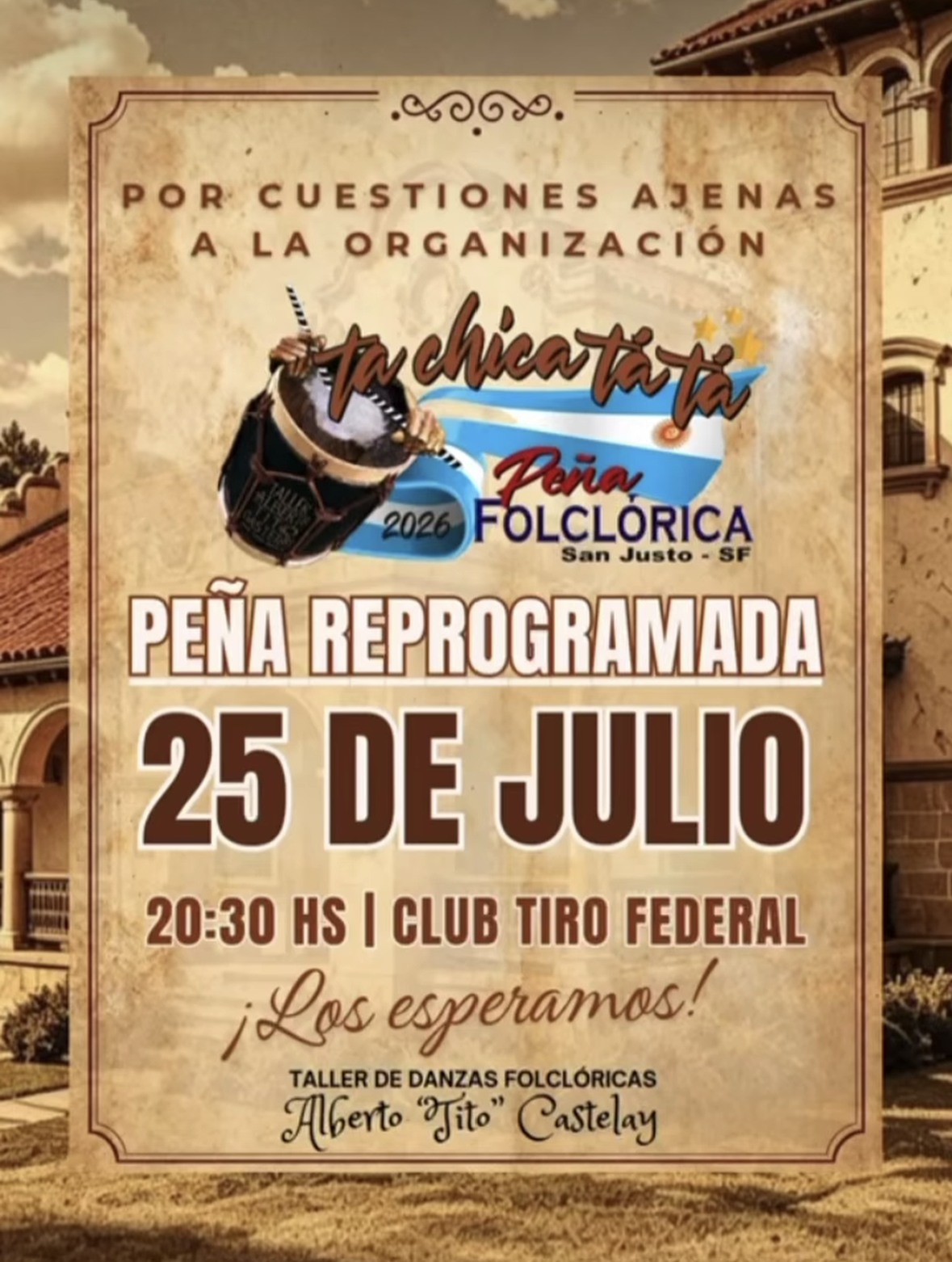 PEÑA TA-CHICA TA TÁ EN EL CLUB TIRO FEDERAL