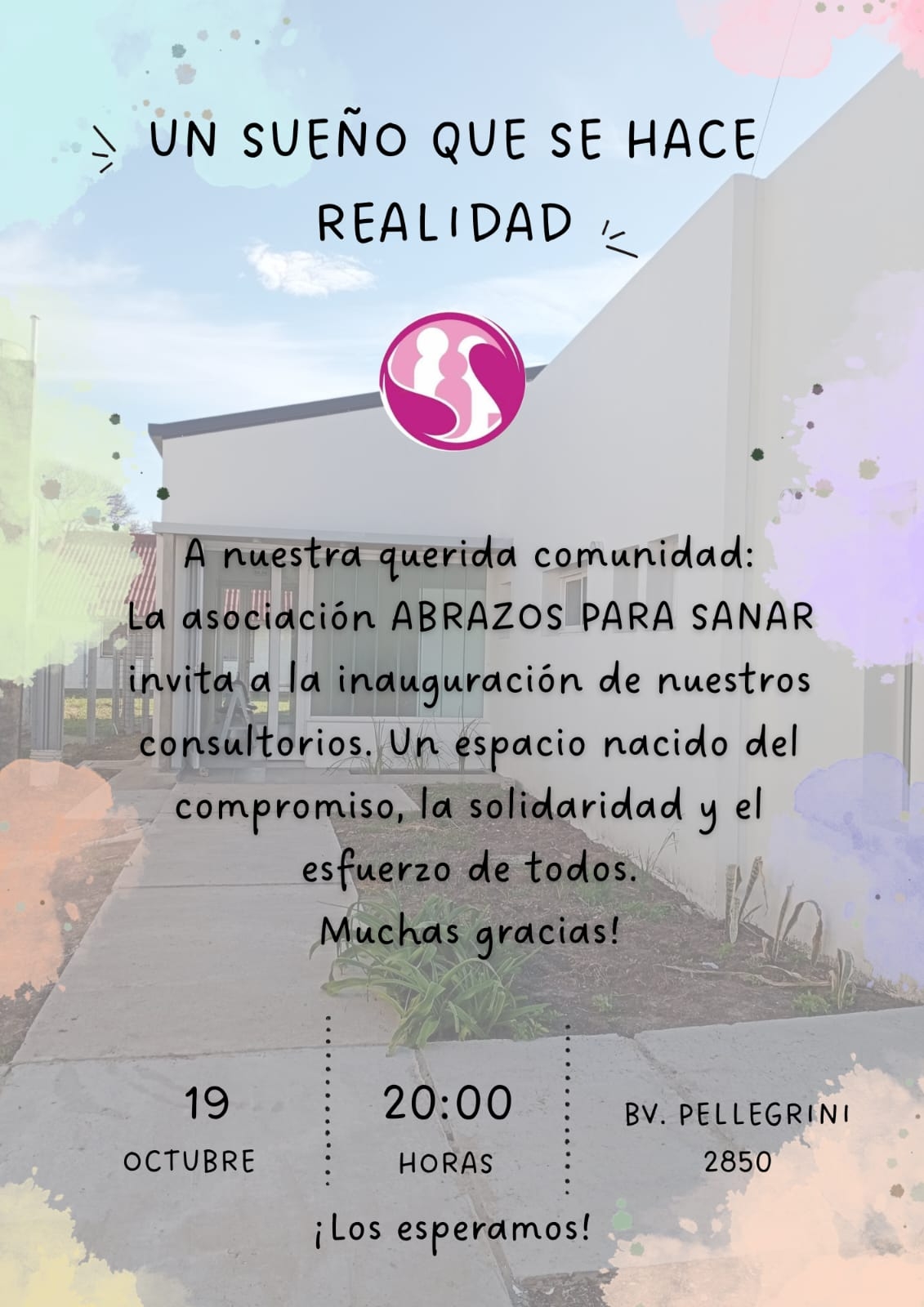 Abrazos para Sanar inaugura sus consultorios