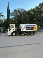 LA GESTIÓN CUESTA INCORPORA POR PRIMERA VEZ EN LA HISTORIA DE LA CIUDAD UN CAMIÓN BARREDOR AUTOMÁTICO.
