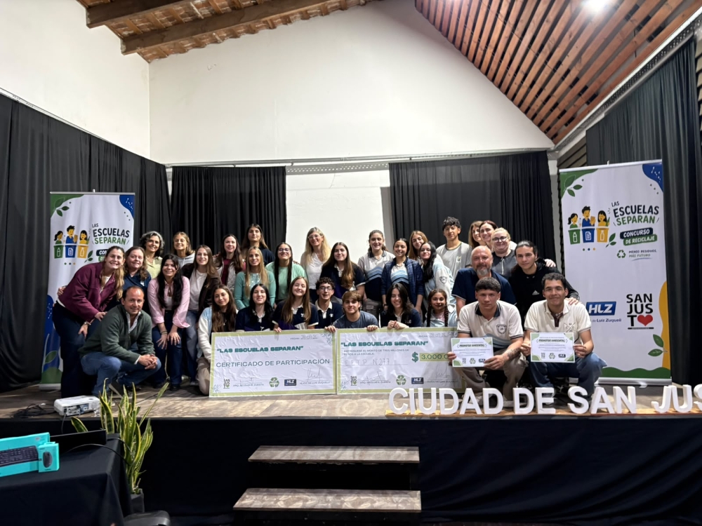 EN SAN JUSTO, LAS ESCUELAS SEPARAN: UNA EXPERIENCIA DE ECONOMÍA CIRCULAR QUE RECUPERÓ CASI 11 TONELADAS DE RESIDUOS.